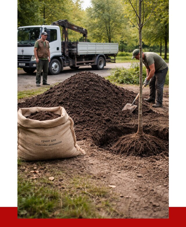 Грунт для посадки деревьев в Гулькевичах от 1245 р. | ПРОНЕРУДГль