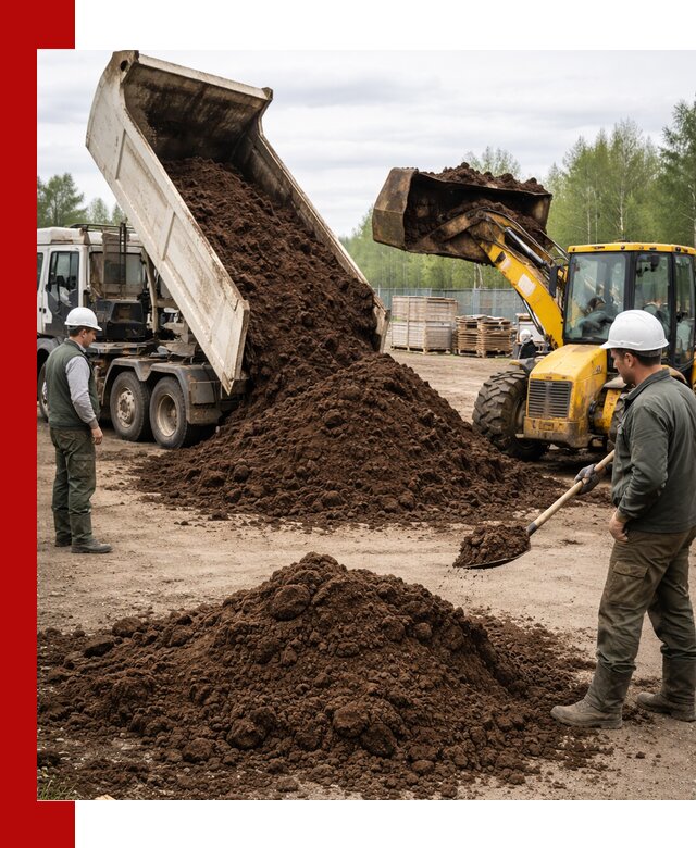 Доставка торфа оптом и в мешках в Гулькевичах