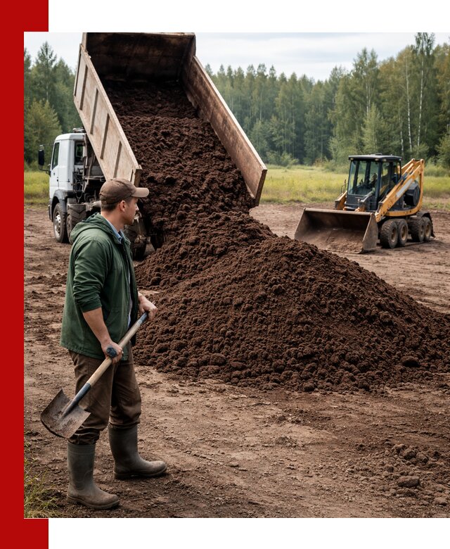 Купить верховой торф с доставкой в Гулькевичах для садоводства и растений