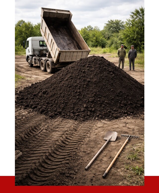 Купить чернозем навалом в Гулькевичах от 1245 р. за куб | ПРОНЕРУДГль