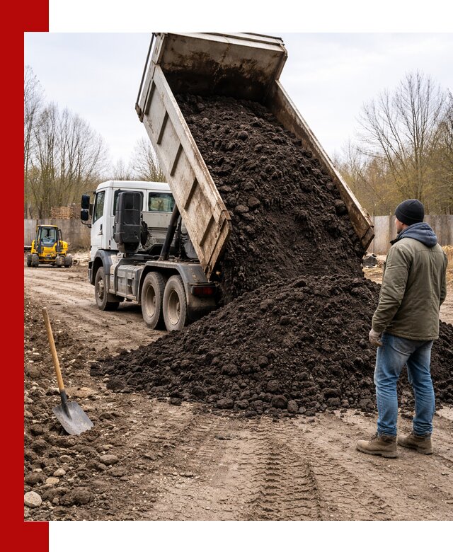 Доставка чернозема навалом в Гулькевичах быстро и выгодно