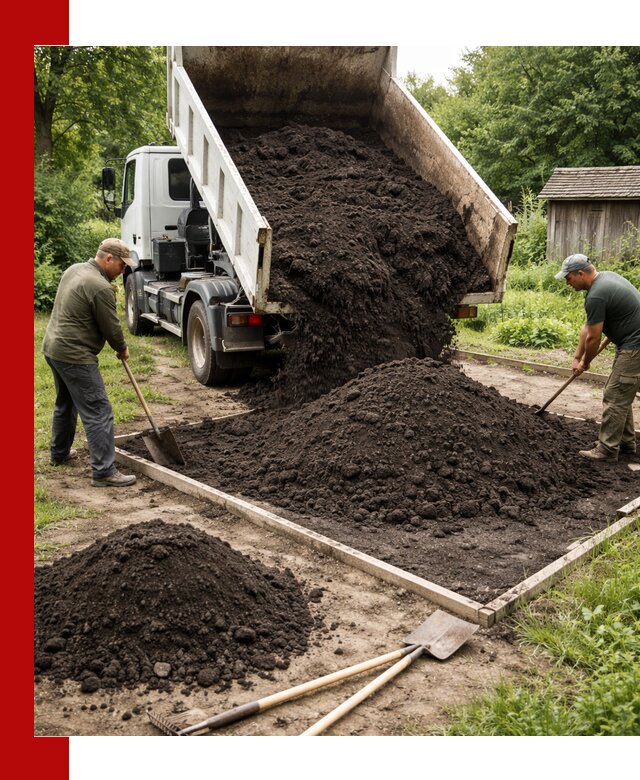 Купить чистый чернозем для огорода с доставкой в Гулькевичах