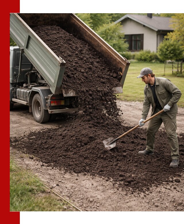 Чернозем для газона с доставкой в Гулькевичах быстро и качественно