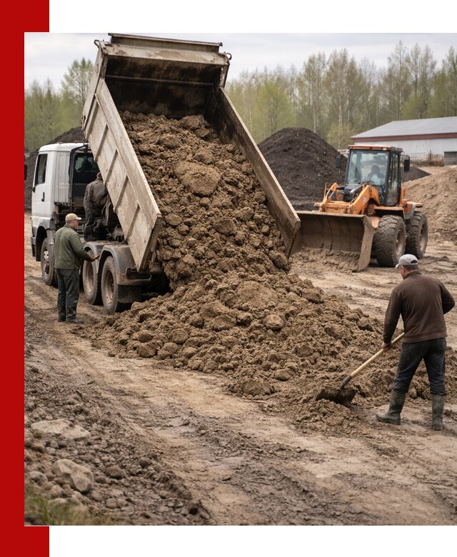 Доставка глин и суглинков в Гулькевичах оптом и вкрай