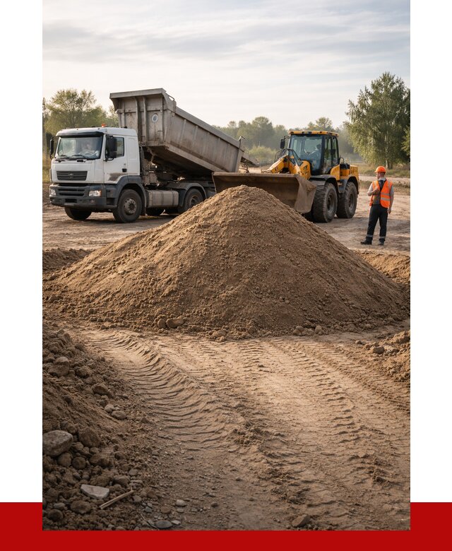 Купить песчаный грунт с доставкой в Гулькевичах от 4357 р. | ПРОНЕРУДГль