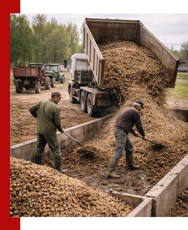 Куриный помет с доставкой в Гулькевичах оптом и в розницу
