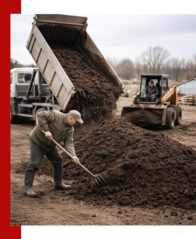 Доставка и продажа перегноя в Гулькевичах быстро и дешево
