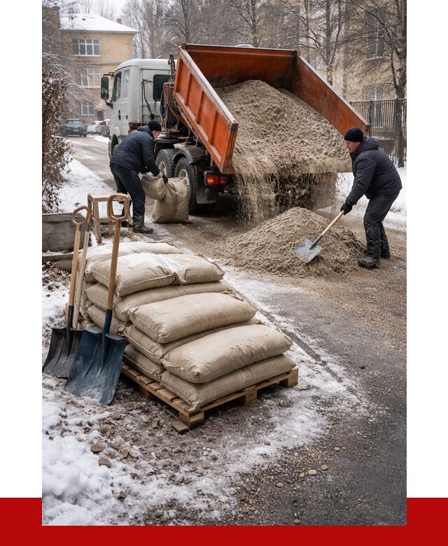 Противогололедные материалы оптом в Гулькевичах от 4357 р. | ПРОНЕРУДГль