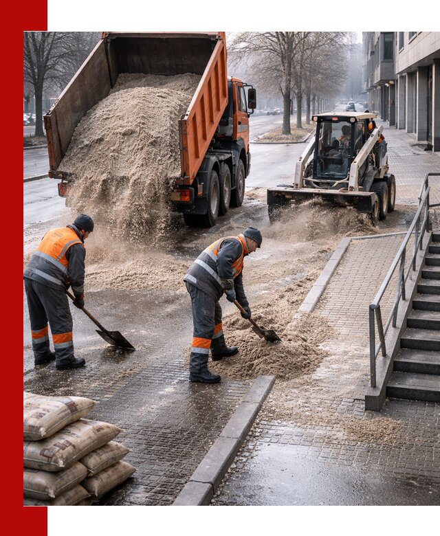Поставка противогололедных материалов в Гулькевичах