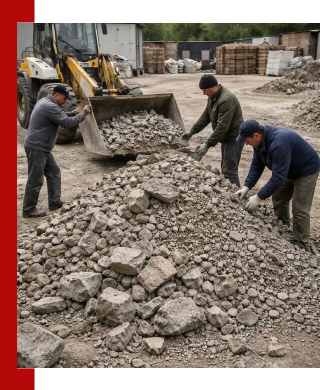 Демонтаж и вывоз бой бетона в Гулькевичах