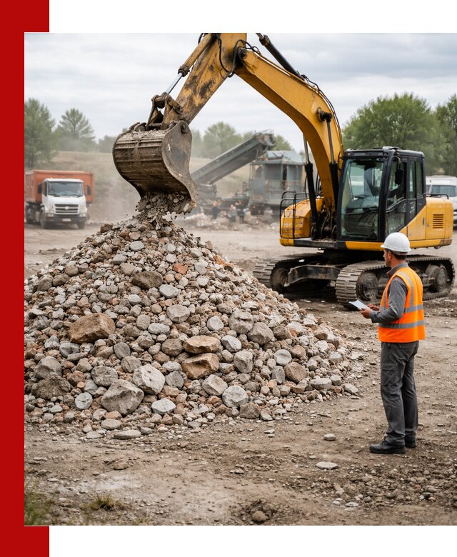 Доставка и вывоз строительного боя в Гулькевичах