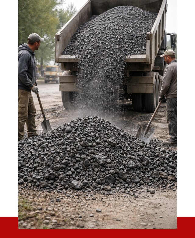 Дробленый асфальт в Гулькевичах от 2905 р. с доставкой | ПРОНЕРУДГль