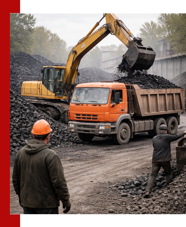 Доставка угля автотранспортом в Гулькевичах быстро и выгодно