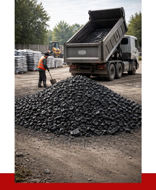 Купить уголь орех в Гулькевичах с доставкой от 7781 р. | ПРОНЕРУДГль