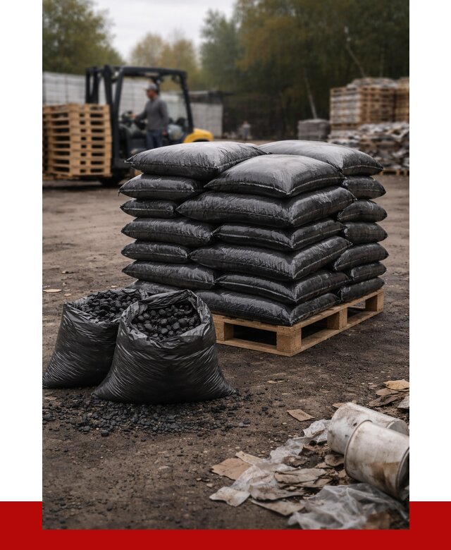 Купить уголь в мешках с доставкой в Гулькевичах от 7781 р. | ПРОНЕРУДГль