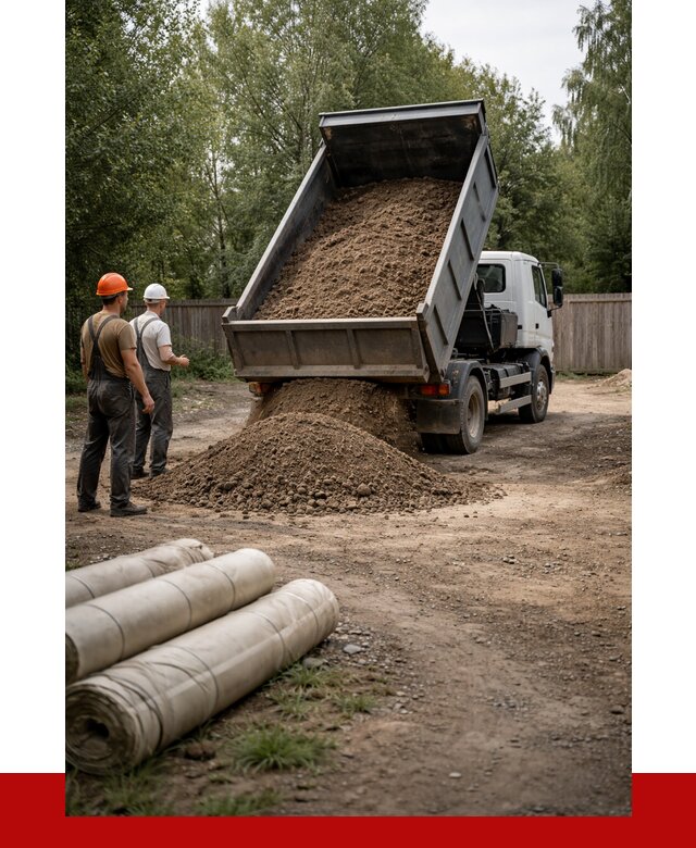 Доставка сыпучих материалов самосвалом в Гулькевичи от 4357 р. | ПРОНЕРУДГль
