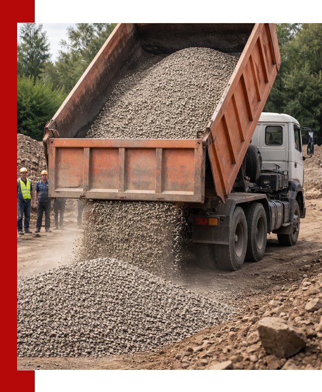 Доставка сыпучих материалов самосвалом в Гулькевичах быстро и надежно