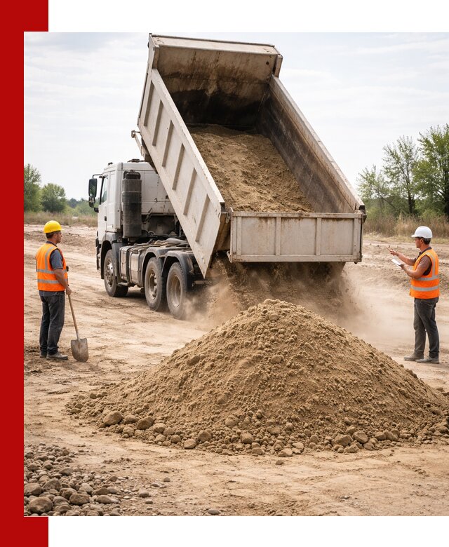 Доставка самосвалом 15 кубов в Гулькевичах за город и по городу