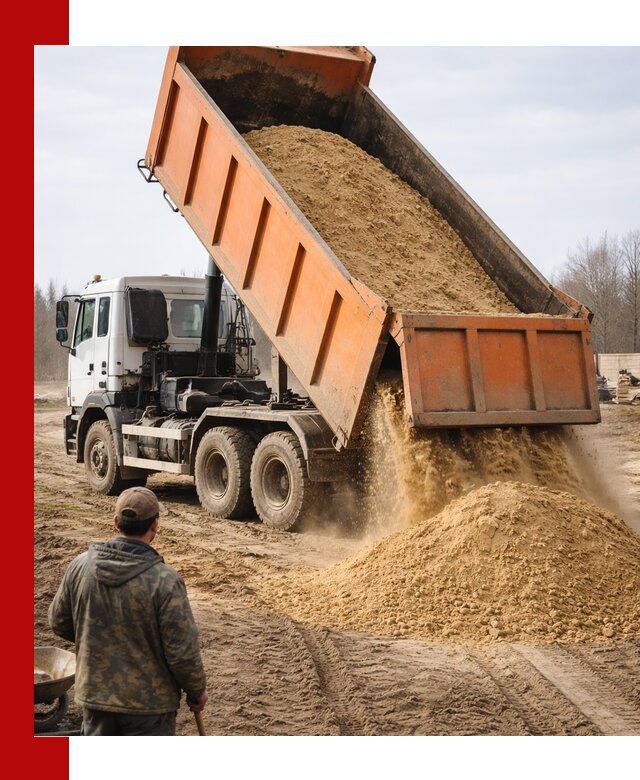 Аренда самосвала 20 тонн для перевозки грузов в Гулькевичах