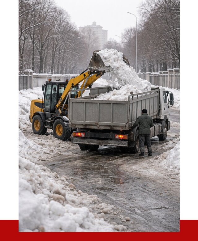 Вывоз снега с погрузкой в Гулькевичах от 3631 р. ПРОНЕРУДГль