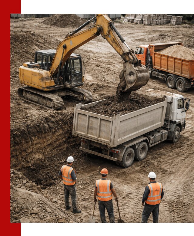 Разработка грунта для строительства и благоустройства в Гулькевичах