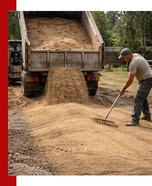 Отсыпка участка песком в Гулькевичах быстро и качественно